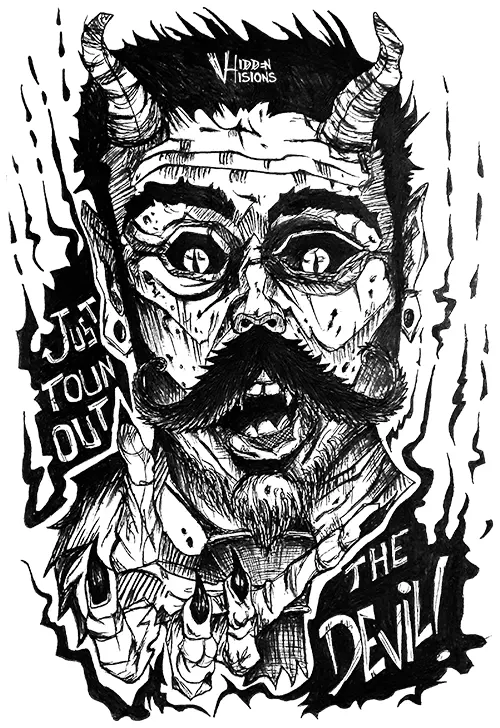 Power of Temptation: L'Invito Seducente del Tuo Demone Interiore | Disegno | Hidden Visions